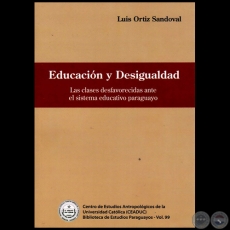 EDUCACIÓN Y DESIGUALDAD - Autor: LUIS ORTÍZ SANDOVAL - Año 2012